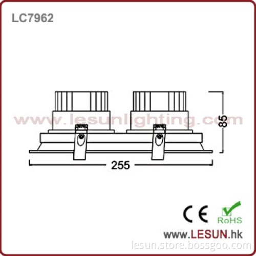 Super brightness  2*7W cob venture lamps LC7962